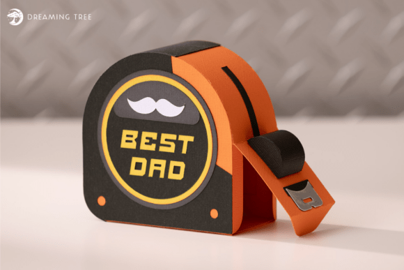 Download Measuring Tape Favor Box SVG - Premium Resources