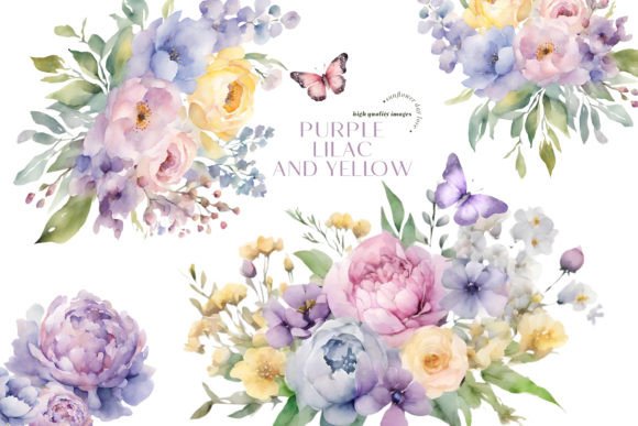 Download Purple Lilac Flowers Clipart, Butterfly - Flowers Collection