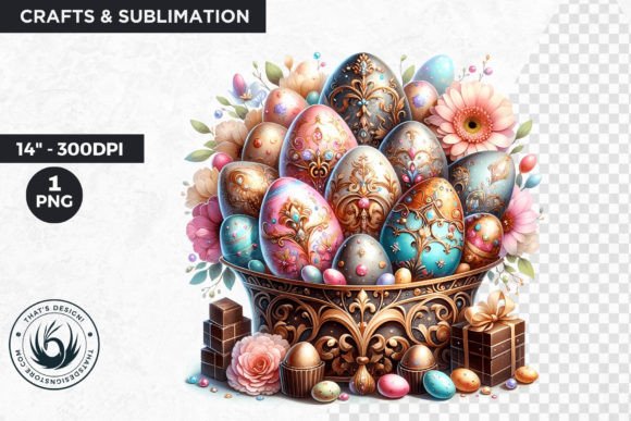 Download Easter Basket Eggs Clipart - Easter basket eggs Collection