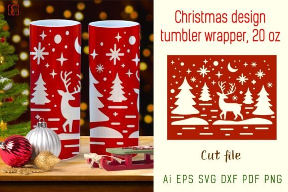 Download Glass/candle Wrapping for Christmas - Wrapping Collection
