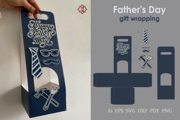 Download Father's Day Gift Wrapping_2 - Wrapping Collection