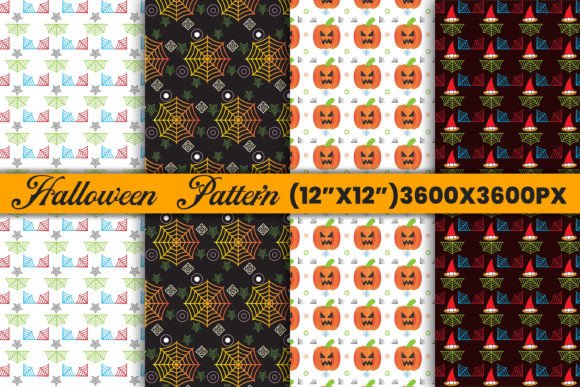 Download Happy Halloween Pattern &amp; Wrapping Paper - Wrapping Collection