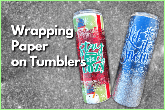 Download Wrapping Paper on Tumblers - Wrapping Collection