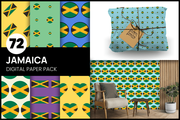 Download Jamaica Wrapping Paper - Wrapping Collection
