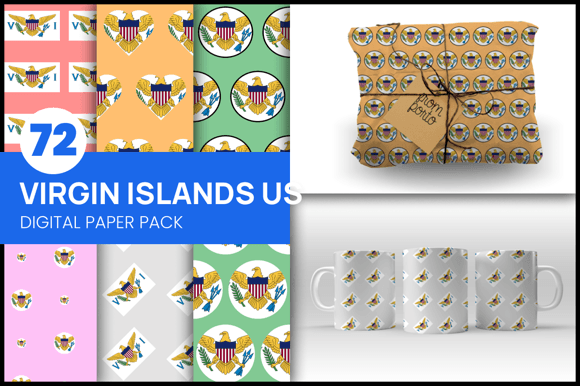Download Virgin Islands US Wrapping Paper - Wrapping Collection