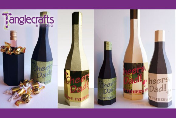Download Father's Day Bottle-shaped Box - Father Collection