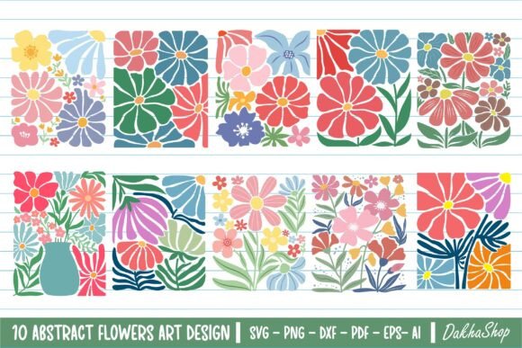 Download Flowers SVG Bundle, Boho Flower SVG PNG - Flowers Collection