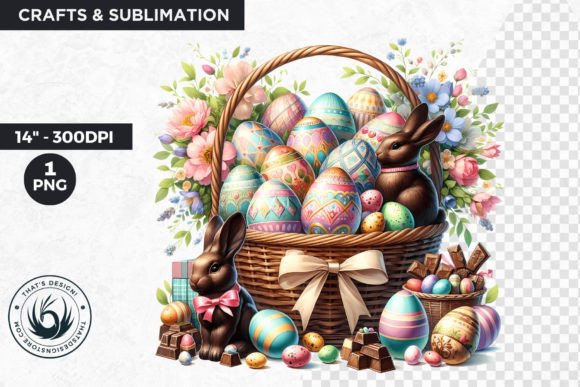 Download Easter Basket Eggs Clipart - Easter basket eggs Collection