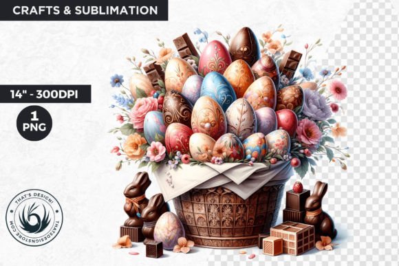 Download Easter Basket Eggs Clipart - Easter basket eggs Collection